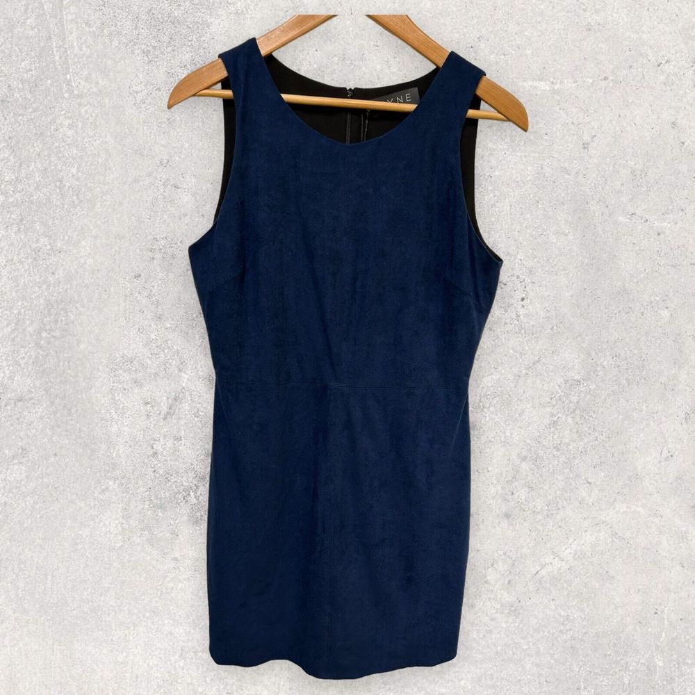 MYNE by Ashley Ann Sleeveless Women's‎ Dress Velvet Soft Blue Size 8